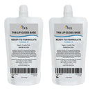 TKB Lip Gloss Base (Flexagel M)| Moisturizing, High Shine, Crystal Clear, Vegan and Cruelty free| Made in USA. (15 Ounce (Pack of 1)) Infinity Warehouse