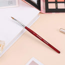 Accmor Kolinsky Acrylic Nail Brush, 3D Nail Art Brush for Acrylic Powder, 100% Kolinsky Nail Art Brush Professional Salon Quality (Size