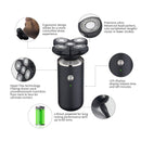 Tiklean Electric Razor for Men, Head Shaver for Bald Men, Wet & Dry Rotary Shavers, Cordless, Waterproof, USB Charging, Rechargeable TIKLEAN