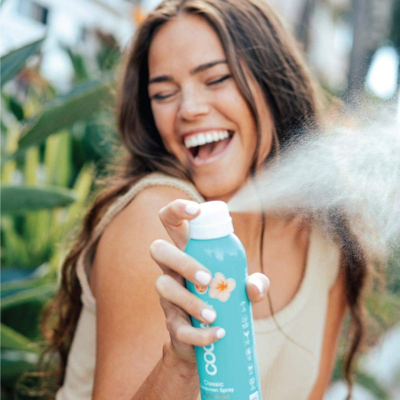 COOLA Organic Sunscreen Body Spray, Broad Spectrum SPF 30, Reef-Safe, Tropical Coconut martinandmark.com