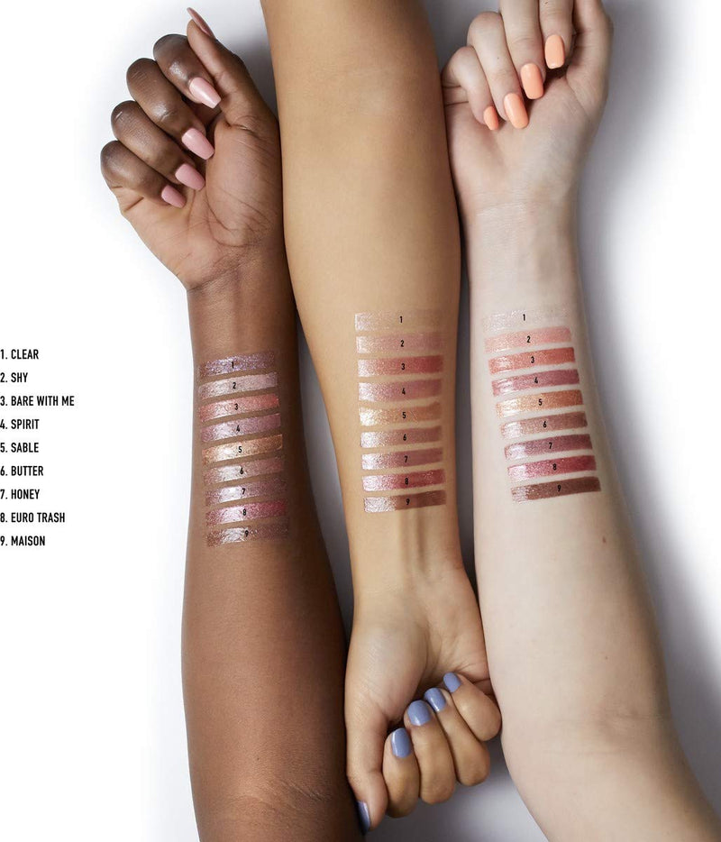 NYX PROFESSIONAL MAKEUP Lip Lingerie Glitter - Butter, Toffee Nude NYX PROFESSIONAL MAKEUP