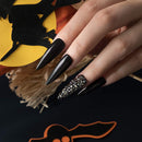 Beetles Gel Nail Polish, 1 Pcs 15ml Audrey Black Color Soak Off Gel Polish Nail Art Manicure Salon DIY Gel Nail Design Decoration at Home beetles Gel Polish