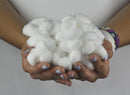 DecorRack 100 Cotton Balls, 100% Pure Cotton for Nail Polish and Make-Up Removal, Applying Oil Lotion or Powder, Perfect for Multi-Purpose Use, Soft and Absorbent (100 Count) DecorRack