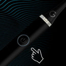 Gleem Battery Power Electric Toothbrush with Travel Case, Soft Bristles, Black Gleem