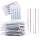 Ear Nose Piercing Needles - TC Mix body piercing needles 12g.14g.16g.18g.20g Individualized Package for Piercing Needle Supplies Piercing Kit (50 MIX) YTATTOO