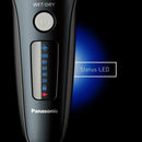 Panasonic Electric Cordless Razor for Men ARC5, Wet Dry Shaver, with Pop-Up Trimmer, 16-D Flexible Pivoting Head & Intelligent Shaving Sensor, Black Panasonic