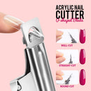 Clear Fake Coffin Nail Tips , Teenitor Long Acrylic Full Cover Nail Tip Press On Nails, 600pcs Ballerina False Nails Nail Glue, Files And Buffer Polisher Nail Brush and Clipper Set for Beginners Teenitor