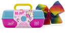 Caboodles Jojo Siwa - Pretty In Petite Makeup Organizer Compact Carrying Cosmetic Case Includes Jojo Siwa Bow, Blue Over Pink Caboodles Store