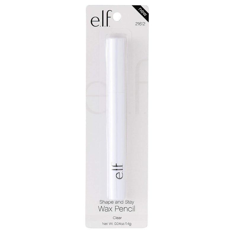 e.l.f. Shape & Stay Brow Pencil Universal Formula, Clear, 0.04 oz. e.l.f.