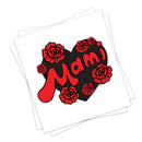 Mami Heart Temporary Tattoos (3-Pack) | Skin Safe | MADE IN THE USA| Removable Fashiontats