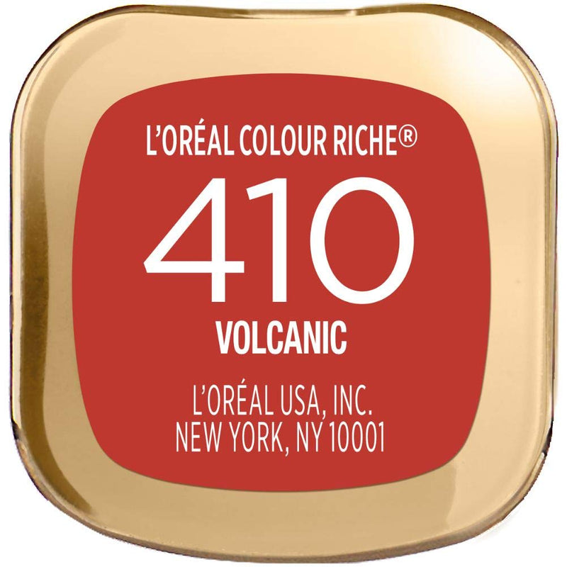 L'Oreal Paris Makeup Colour Riche Original Creamy, Hydrating Satin Lipstick, 410 Volcanic, 1 Count L'Oreal Paris Store