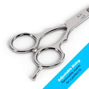 Equinox Barber & Salon Styling Series - Barber Hair Cutting Scissors/Shears - 6.0" Overall Length - Detachable Finger Rest - High Quality Stainless Steel Equinox International