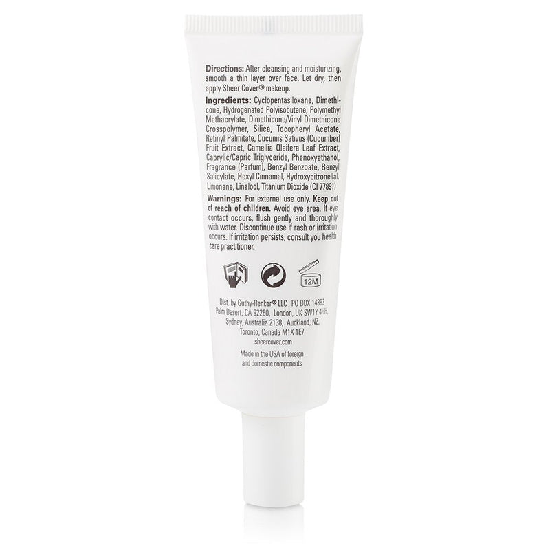 Sheer Cover – Base Perfector Primer – Helps Fill Fine Lines and Wrinkles for Makeup Application – 1.25 Ounce CoCo-Shop