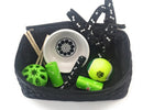 Black Cosmetic Bag by Models-on-the-Go Large Size Models-on-the-Go