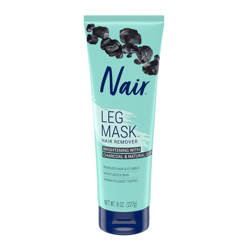 Nair Hair Remover & Beauty Treatment Charcoal Clay Leg Mask 8.0oz Nair