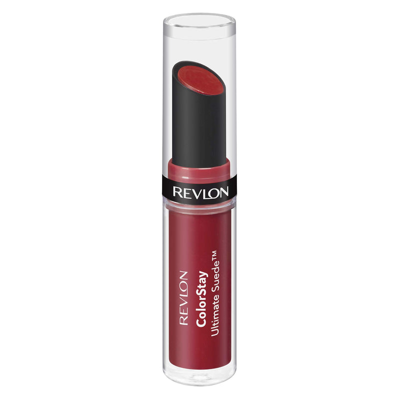 Revlon ColorStay Ultimate Suede Lipstick, Longwear Soft, Ultra-Hydrating High-Impact Lip Color, Formulated with Vitamin E, Ingenue (002), 0.09 oz REVLON