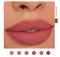 6 Colors Matte Liquid Lipstick Makeup Set, Matte Velvety Long-Lasting Wear Non-Stick Cup Not Fade Waterproof Lip Gloss (B) Topcent
