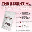 Astaxanthin 12mg Antioxidants Supplement – Natural Microalgae Source – Lipid-Based Softgel for Enhanced Absorption – Cognitive, Vision & Joint Support – 30 Softgels (Pack of 2) Infinity Warehouse