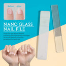 Gel Nail Polish Remover Kit,MORGLES 10pcs Nail Polish Remover Clips Cap 300pcs Nail Wipe Cotton Pads Nano Glass Nail File Cuticle Pusher Nail File Grit 100/180 and Brushes-Purple MORGLES
