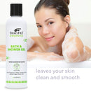 FRAGFRE All-Natural Aloe Vera Gel + Organic Aloe Vera Body Wash (2-Pack Gift Set) 8oz ea - 100% Natural Aloe Soothing Gel for Sensitive Skins - Fragrance Free Sulfate Free Gluten Free - Hypoallergenic FRAGFRE Store