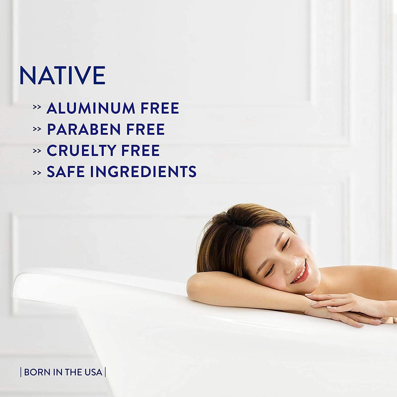 Native Deodorant | Natural Deodorant for Women and Men, Seasonal Scents, Aluminum Free with Baking Soda, Probiotics, Coconut Oil and Shea Butter | Coconut & Vanilla (3) & Lavender & Rose (1) Native