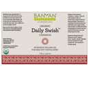 Banyan Botanicals Daily Swish Cinnamon â Organic Ayurvedic Oil Pulling Mouthwash with Coconut Oil â for Oral Health, Teeth, & Gums* â 8oz â Non GMO Sustainably Sourced Vegan Banyan Botanicals