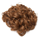 Messy Hair Bun with Combs Easy Stretch Dish Hair Chignon Extensions Curly Clip in Updo Hairpiece Short Ponytail Scrunchy for Women 95g Auburn Hairro Store