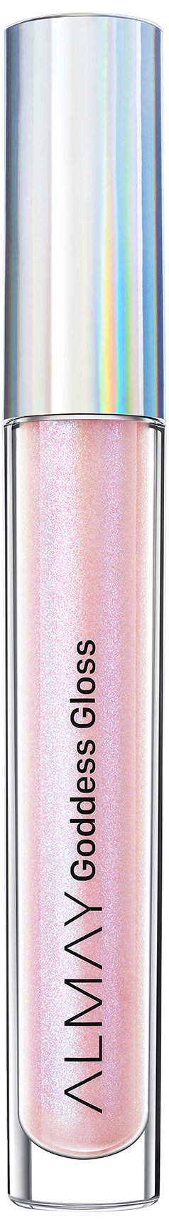 Lip Gloss by Almay, Non-Sticky Lip Makeup, Holographic Glitter Finish, Hypoallergenic, 200 Angelic, 0.9 Oz Almay