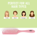 Wet Brush Go Green Watermelon Oil Infused Detangling Hair Brush, Pain-Free, Bristles Glide Through Tangles with Ease, Protects Against Split Ends, 100% Plant Based Plastic Wet Brush