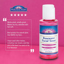 Heritage Store Rosewater Facial Toner w/Hyaluronic Acid | Tones, Refines Pores, Smooths Skin | Alcohol Free, Vegan (2 oz) HERITAGE STORE