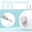 MelodySusie Portable 28000 RPM Electric Nail Drill with Bits, 56 Sanding Bands, Compact Nail Drill Machine for Acrylic Nails Professional Shaping, Gel Nails Manicure Pedicure Polishing, Upgrade MelodySusie