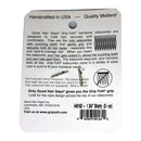 Good Hair Days The Original Grip-Tuth Hair Combs, Set of 2, 40162 2" Crystal Shorty 1 3/4" Wide Good Hair Days