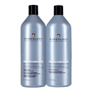 Pureology Strength Cure Blonde Purple Shampoo & Conditioner Bundle | For Blonde & Lightened Color-Treated | Sulfate-Free | Vegan | Updated Packaging | 33.8 Fl. Oz. Pureology