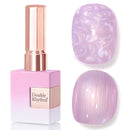 Double Rhythm 0.5 Oz Gel Nail Polish Neutral Natural Same Color Same Bottle Translucent Light Milky Pastel 15ML Manicure French Design Art DIY at Home (Pearl Green-B1146) Infinity Warehouse