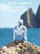 Dolce & Gabbana Light Blue Summer Vibes Pour Homme, Eau De Toilette Spray, For Men Infinity Warehouse