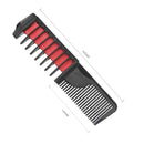 Maydear Temporary Hair Chalk Comb-Non Toxic Washable Hair Color Comb for Hair Dye-Safe for Kids for Party Cosplay DIY - Red Maydear