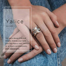 Yalice Square Fake Nails Glossy Short Press on Nails Acrylic Full Cover False Nails for Women and Girls 24Pcs (Nude Pink) Yalice