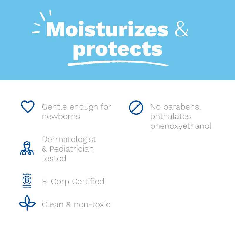 Mustela Hydra Bebe Face Cream - Daily Baby Moisturizer with Natural Avocado, Jojoba Oil - 1.35 fl. oz Mustela