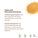 Hanalei Sugar Lip Scrub and Lip Treatment (Clear) Bundle, Made with Raw Cane Sugar and Real Hawaiian Kukui Nut Oil (Cruelty free, Paraben free) Hanalei