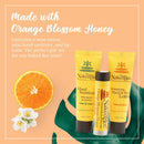 The Naked Bee Restoration Foot Balm, 2 Ounce, Orange Blossom Honey + Orange Blossom Honey Hand and Body Lotion, 6.7oz + Honey Bee Hand & Body Lotion, Lip Balm, and Hand Sanitizer 3 Piece Kit The Naked Bee