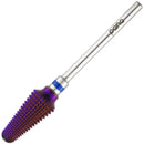 PANA USA 3/32” Purple Tornado Nail Carbide Drill Bit - Fast Remove for Acrylic or Hard Gels Remover Professional Manicure Pedicure Rotary Tool- Medium PANA