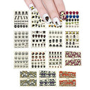 ALLYDREW 15 Sheets Skulls Water Slide Nail Art Decals Water Transfer Nail Decals (220+ Nail Decals) allydrew