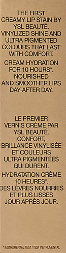 Yves Saint Laurent Vernis A Levres Vinyl Cream Lip Stain, 401 Rouge Vinyle, 0.18 Ounce Yves Saint Laurent