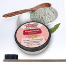 Dirty Mouth Tooth Powder for Teeth Whitening, Toothpaste Powder Teeth Whitener with Essential Oils and Bentonite Clay, 200 uses, Peppermint Flavor (1 oz) - Primal Life Organics Primal Life Organics