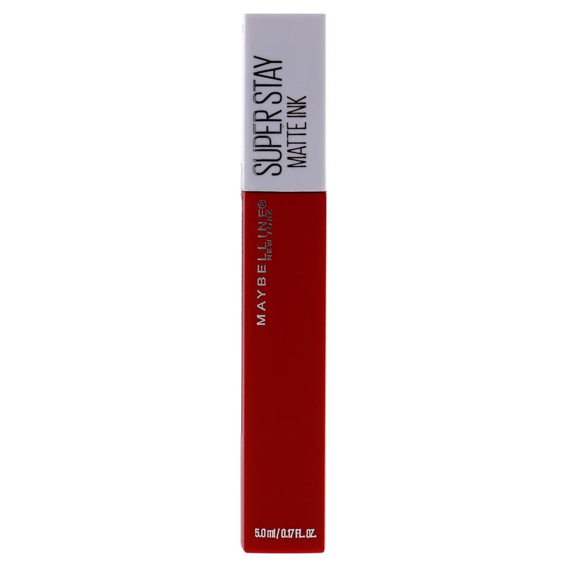 Maybelline Super Stay Matte Ink Liquid Lipstick Makeup, Long Lasting High Impact Color, Up to 16H Wear, Hustler, Red Brown, 1 Count, Packaging May Vary Infinity Warehouse
