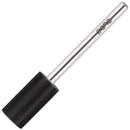 PANA Professional 3/32" Shank Size - Flat Top Large Barrel Silver Carbide Bit - Nail Drill Bit for Dremel Machine (Silver, Gold, DLC Black) (Extra Fine, DLC Black) PANA