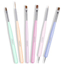 Beetles Nail Art Brushes Set Gel Polish Nail Art Design Pen Painting Tools with Nail Extension Gel Brush, Builder Gel Brush, Nail Art Liner Brush and Nail Dotting Pen for Salon at Home DIY Manicure beetles Gel Polish