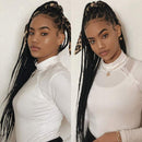 Pre Stretched Braiding Hair 26inch Knotless Braids Hair 8 Bundles Hot Water Setting Easy Braid for Senegalese Twist Hair Braids Box Braids or Straight Yaki Hair Synthetic Fluffy Braiding Hair CHK