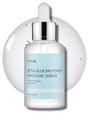 IUNIK Beta-Glucan Power Deep Moisture Serum – Intense Hydration Vegan Korean Serum with Mushroom Yeast Extract – For Dry, Mature, Sensitive Skin, Fine Lines & Loss of Firmness Infinity Warehouse
