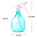 Youngever 6 Pack Empty Plastic Spray Bottles, 6 Assorted Colors (12 Ounce) Youngever